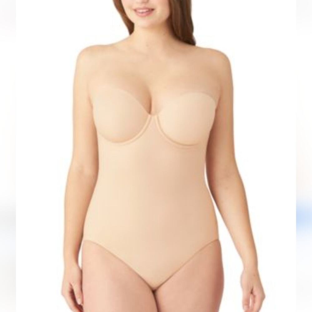 Flexees by Maidenform Nude Shaping Bodysuit Sz.36C #1513